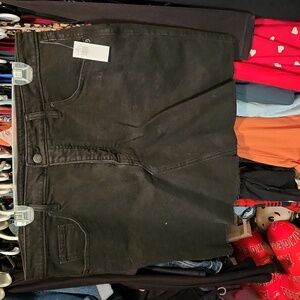 NWT size 16 high rise jean skirt
